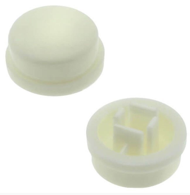 SWITCH BUTTON WHITE COVER THT (DS1042-02-C-W)