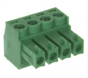 KLM TERM BLOCK PLUG 4POS STR 3.81mm FEMALE THT - BYTE 02170  - 691361300004