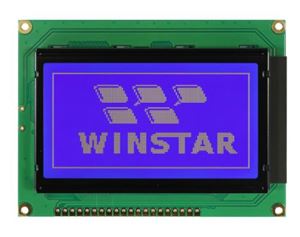 LCD DSP 128*64 LED WG12864A-TMI-V#N THT - BYTE 02181  - WG12864A-TMI-V#A