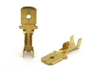 CONN 6x8mm MALE HOP. OTO TYPE TERMINAL THT - BYTE 02200  - *