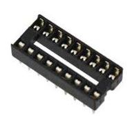 SOCKET 18P 9x2 THT ENTEGRE  - BYTE 00227  - "