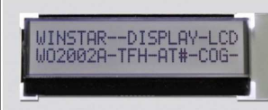 LCD DSP CHAR 2X20 GREEN THT (WO2002A-TFH-AT#)