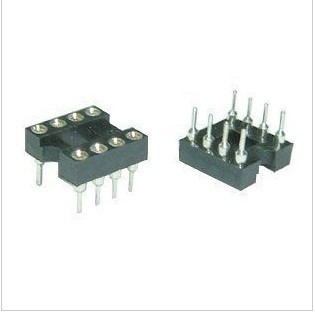 SOCKET ENTEGRE 8PIN 2x4 PRECISION THT (*)