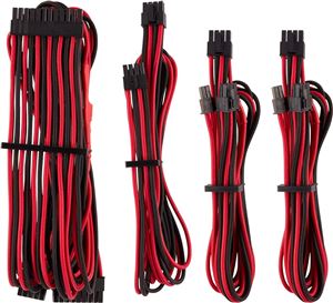 CABLE RED-BLACK2 mm 20 cm ONE SIDED THT - BYTE 02336  - B19-025  