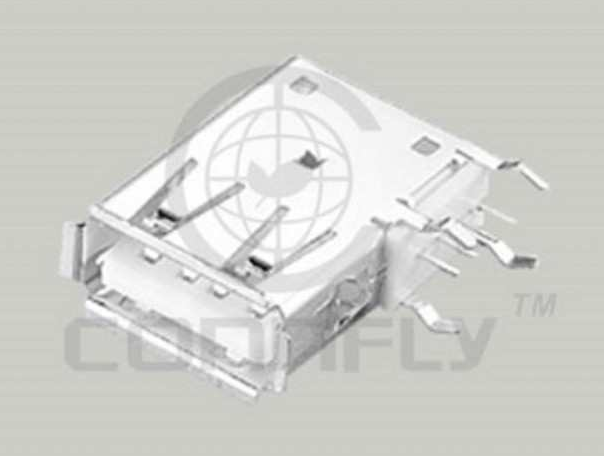 USB CONN  A RIGHT ANGLE TYPE 90° THT (DS1095-WNRO)