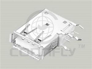 USB CONN  A RIGHT ANGLE TYPE 90° THT - BYTE 02363  - DS1095-WNRO