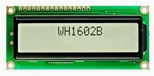 LCD GRAY16*2 WITHOUT BACKLIGHT THT - BYTE 02676  - WH1602B-NGG-JT#