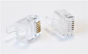 PLUG 6P6C ( RJ11,RJ12,RJ14,RJ25 ) - BYTE 02723  - L-KLS12-RJ12-6P6C-01