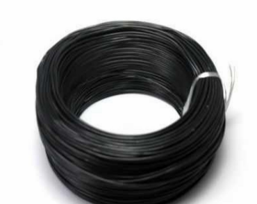 CABLE BLACK 1x0,50 15cm THT (*)