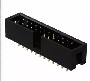 CONN RJ45 BLACK THT  (*)