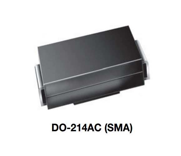 DIODE SCHOTTKY  SK36 60V 3A DO-214AC SMA SMD  (SK36-214AC-HT)