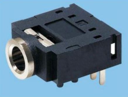 CONNECTOR STEREO JACK THT R/A 3.5MM (L-KLS1-TSJ3.5-001AC)