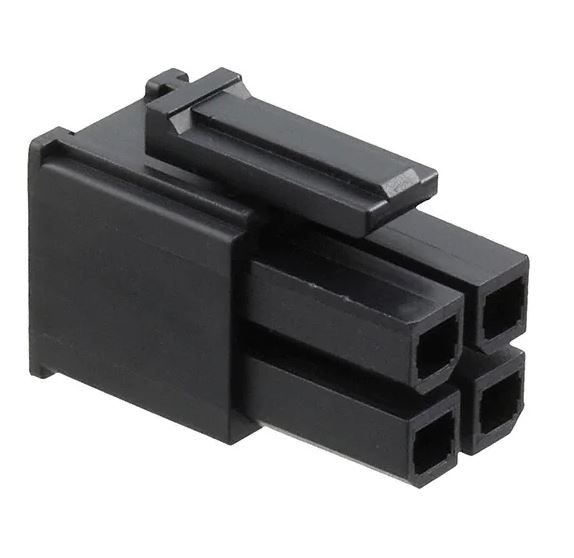 CONN MEGA-FIT RECEPTACLE 4W V0 (171692-0104)