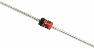 DIODE ZENER 500mW 6.2V 5% DO35 THT - BYTE 03017  - BZX55C6V2-TAP