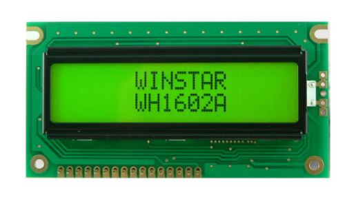 LCD COG CHAR 2X16 TRANSFL THT (WH1602A-YYH-CTK#010)