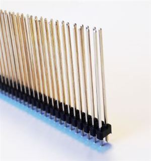 PIN HEADER 80P (2x40) 2.54mm 180° THT - BYTE 27436  - L-KLS1-207-2-80-S-2.80X2