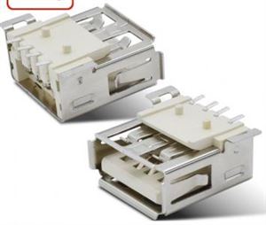 CONN USB 2.0 30V 1.5A WHİTE KLS THT - BYTE 27442  - L-KLS1-1823-W