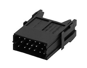 PIN MODULE 17P 10A 160V -40°C ~ 125°C BLACK THT - BYTE 27469  - C146 10A017 600 15