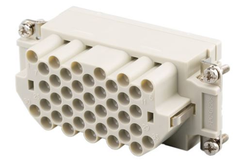 HEAVYMATE RECTANGULAR CONNECTORS C146E THT (C146 10B040 500 11)
