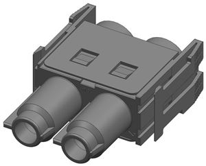 HEAVYMATE RECTANGULAR CONNECTORS C146F THT - BYTE 27473  - C146 10B017 600 15