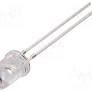 LED RED, YELLOW GREEN CLEAR 5MM  R:1560mcd,  THT - BYTE 27524  - OSRGHC5B31A