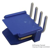 CONN 4P .100 R/A 90* BLUE THT (76382-304LF)
