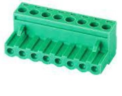 TERM 9P 5.08mm GREEN FEMALE  (KF2EDGK-5.08-9P		
)