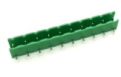 TERM 10P 7.62mm 90° GREEN OPEN MALE THT - BYTE 27826  - KF2EDGR-7.62-10P