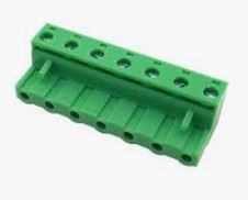 TERM 10P 7.62mm GREEN FEMALE  - BYTE 27827  - KF2EDGK-7.62-10P
	
