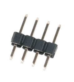 PIN HEADER 4P(1x4) 2mm MALE THT  (L-KLS1-207B-1-04-S)