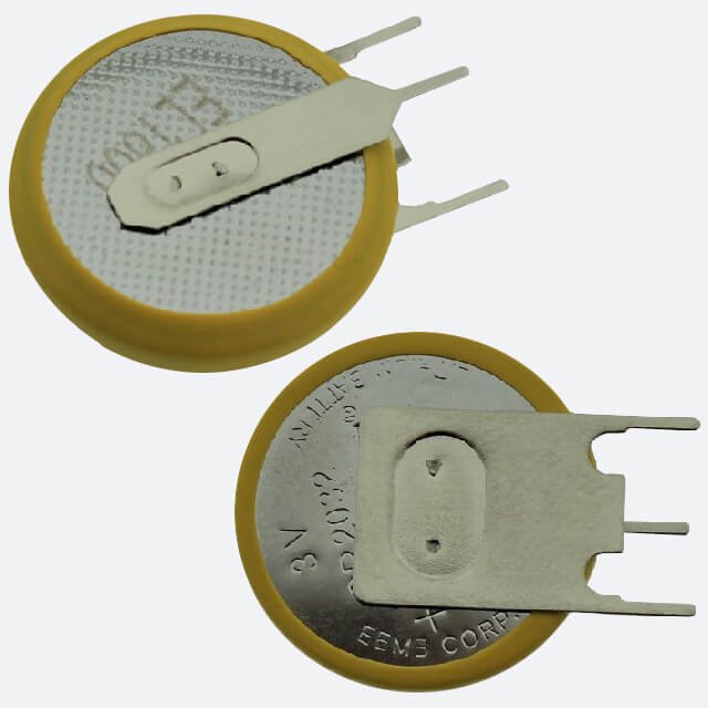 BATTERY 3V LITHIUM 3V 3P DIKEY THT (CR2032-73DV )