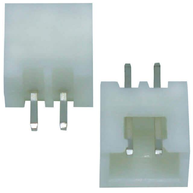 CONN T.B. 2PIN (1x2) 2.50mm 180° MALE THT (L-KLS1-2.50-02-S)