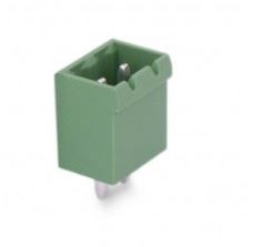 TERM 2P 5.08mm 180* GREEN CLOSED MALE THT - BYTE 27896  - ZB2EDGVC-5.08-2P