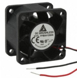 FAN AXIAL 40x28mm 12VDC WIRE (FFB0412SHN)