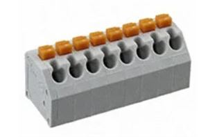 TERM 8P 3.81mm 45° WIRE TO BOARD GRAY THT - BYTE 28169  - 691412320008