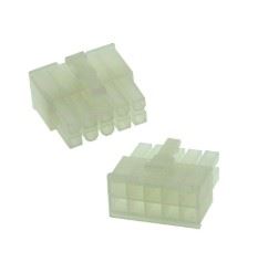 CONN 10P (2x5) 4.20mm MALE HOUSING MINI FIT - BYTE 28171  - L-KLS1-4.20-2X05-MH