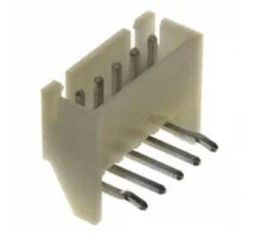 CONN HEADER 5P 2.5mm R/A MALE THT - BYTE 28176  - S5B-XH-A(LF)(SN)