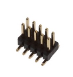 CONN HEADER 10P(2x5) 1.27mm WR-PHD DUAL MALE SMD (62131021021	)