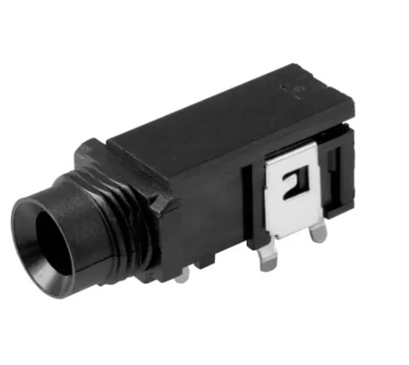 CONN JACK MONO 3P 6.3mm FEMALE CHASSIS MOUNT  (*)