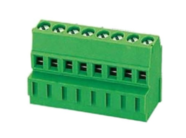 TERM 2P 5.08mm 180° PCB TYPE GREEN  (DG500H-5.08-02P-14-00AH)
