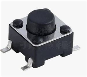 SWITCH TACT 6x6 6mm 100gf SMD - BYTE 28621  - TSD003B06010A