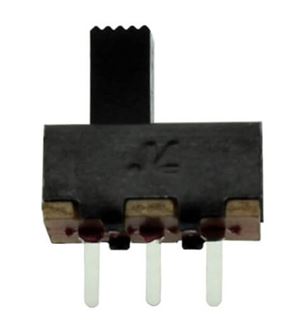 SWITCH SLIDE 1P2T 500mA 50V ON-ON V/T THT - BYTE 28637  - L-KLS7-SS-12F20A-G5