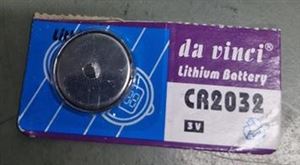 LITHIUM BATTERY 3V PINSIZ THT - BYTE 28641  - CR2032