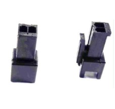 CONN T.B. 2P 2.5mm SM TYPE BLACK MALE  (I-DS1068-02-PCB002)