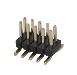 PIN HEADER 10P(2x5) 1.27mm MALE V/T SMD (L-KLS1-207C-1.00-2-10-T3)