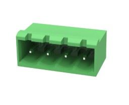 TERM 4P 5.08mm 90C GREEN CLOSED MALE THT - BYTE 28758  - 2EDGRC-5.08-4P-G01