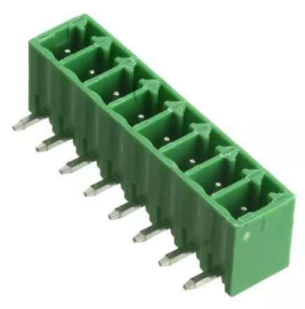 TERM 8P 3.81mm 90C GREEN CLOSED MALE THT  (15EDGR-3.81-8P)