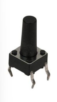SWITCH TACT 6x6 12mm THT (*)