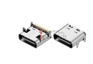 CONN USB 2.0 16P C TYPE FEMALE R/A SMD - BYTE 28777  - GT-USB-7010ASV