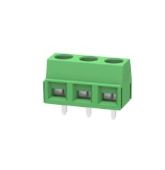 TERM 3P 5.00mm 180° PCB TYPE 0 BOY GREEN THT (*)